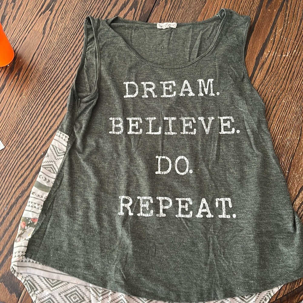 Fun flowy dress tank